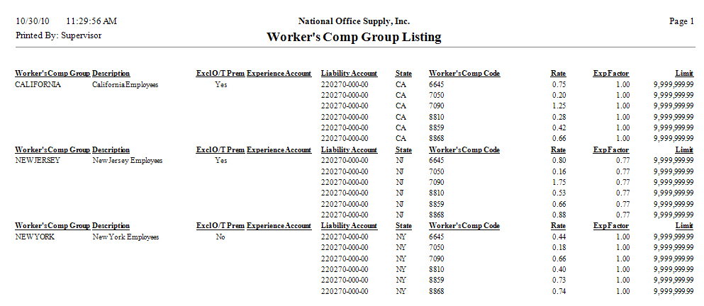 Workcomp Item Numbers Click image to enlarge view